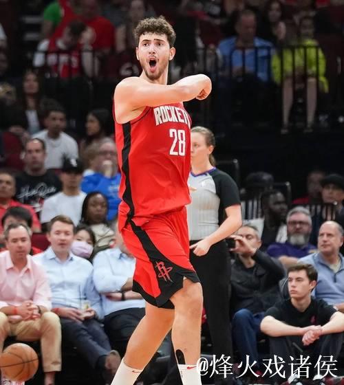 火箭官推晒申京赛照：豪取33分10篮板10助攻2抢断